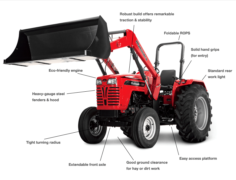 Mahindra 6525 2WD - Mahindra Tractors - Heavy Duty, Value Packed ...