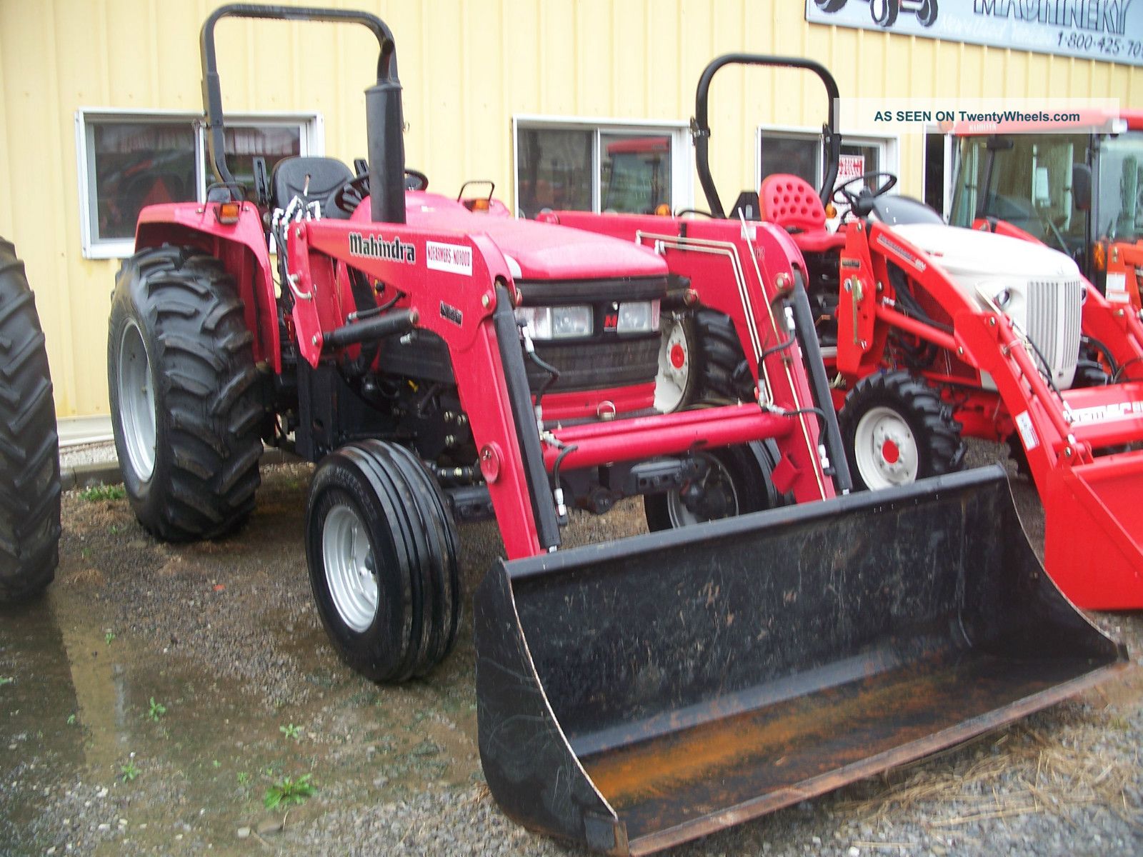 Mahindra 6530 With Loader 65 Hp Only 256 Hrs Still Has Warr. In Pa ...