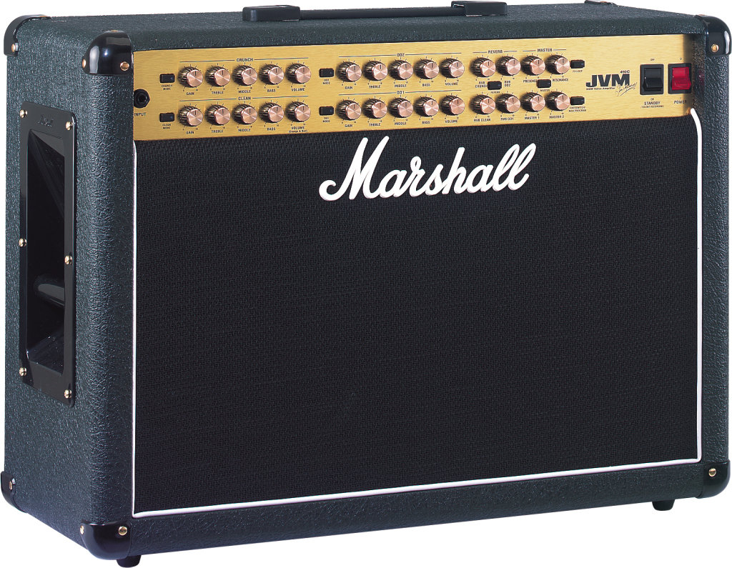 Marshall+Amps Marshall JVM410C Guitar Combo Amplifier (100 Watts, 2x12 ...