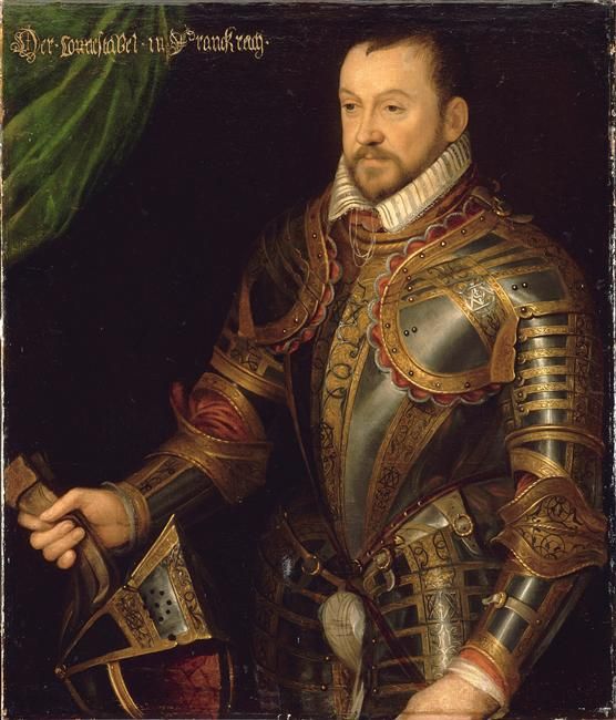 Francis I, second Duke of Montmorency (1530-1579). Marshall of France ...