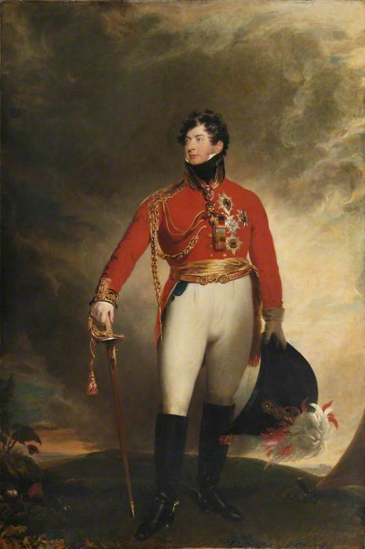 George IV (1762–1830), in Field Marshall's Uniform | Art UK Art UK ...