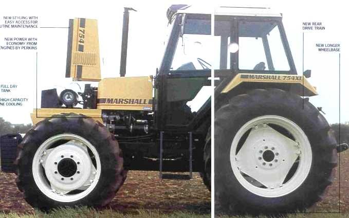 Marshall 754 XL - Tractor & Construction Plant Wiki - The classic ...