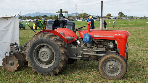 Massey Ferguson 35X Tractor. | 2012 New Zealand Ploughing Ch ...