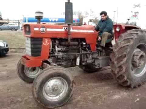 Tractor Massey Ferguson 1075 - YouTube