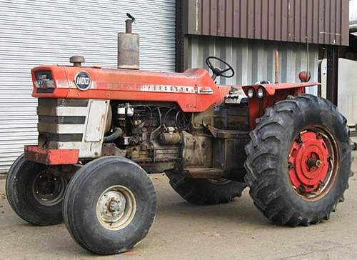 Massey Ferguson 1100. We had one, but ours had a half door and ...
