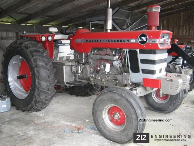 Massey Ferguson 1100 1972 Agricultural Tractor Photo and Specs