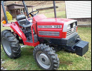Massey Ferguson 1125 Tractor - Attachments - Specs