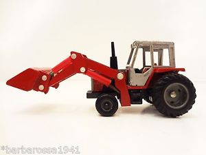 ... Ertl Massey Ferguson 699 2wd Farm Tractor END LOADER 1125 NICE | eBay