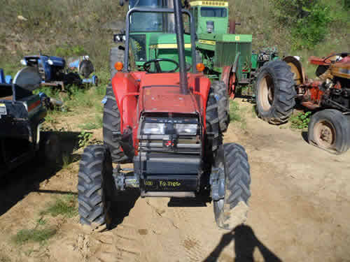 Salvaged Massey Ferguson 1145 tractor for used parts | EQ-22816 | All ...