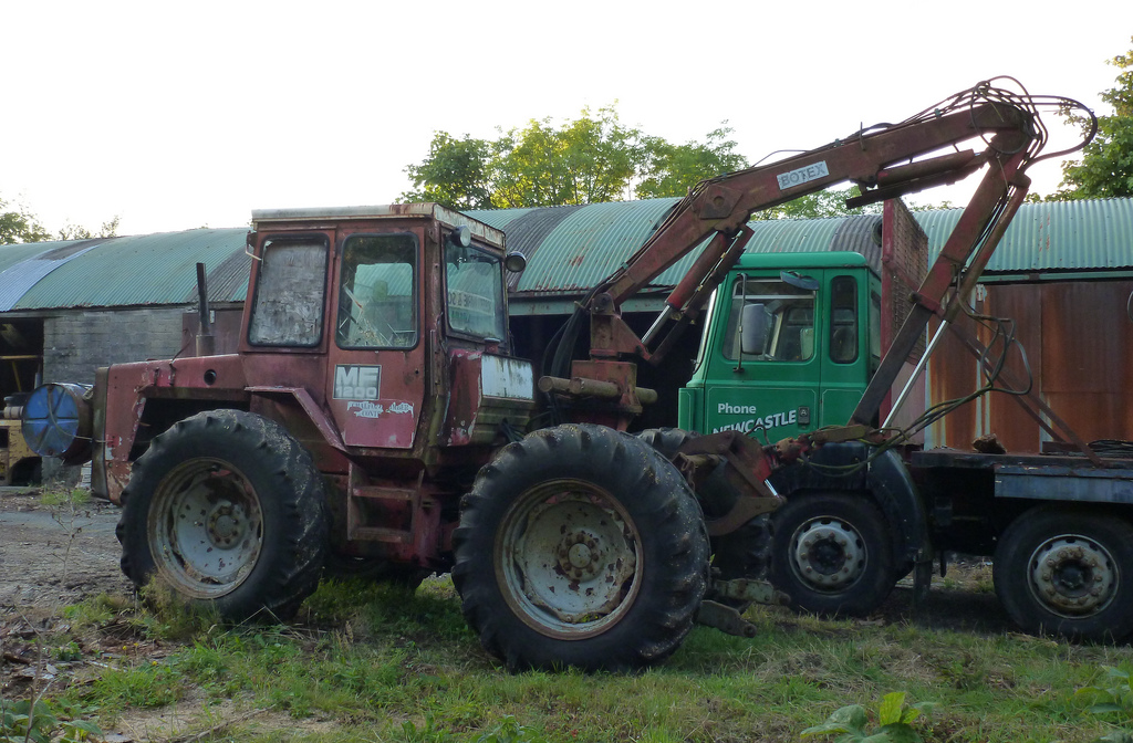 Massey Ferguson 1200 | Old logging MF tractor | K Garrett | Flickr