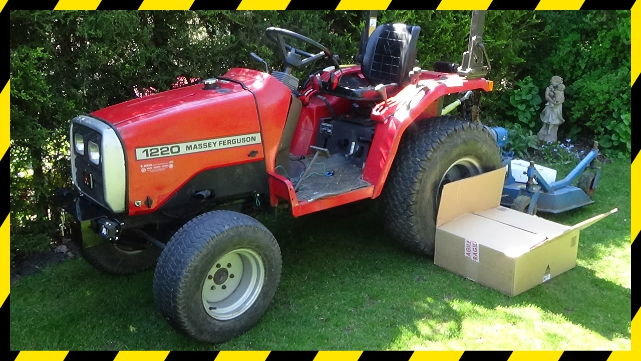 BIG delivery for the Massey Ferguson 1220 - YouTube