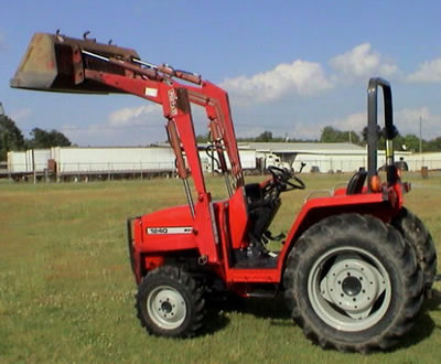 Massey Ferguson, 1999 model 1240 Tractor-Loader, 4wd