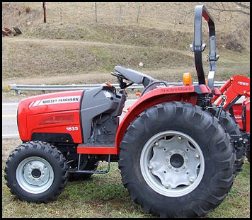Massey Ferguson 1533 Tractor - Attachments - Specs