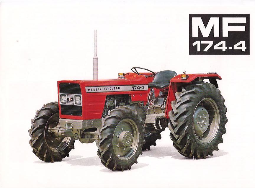 Title Massey-Ferguson 174-4 Tractor Original Sales Sheet