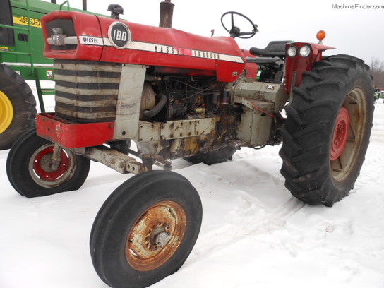 1972 Massey - Ferguson 180 Tractors - Utility (40-100hp) - John Deere ...