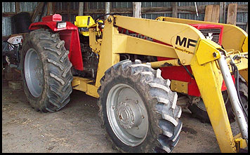 Massey Ferguson 184-4 Tractor - Attachments - Specs