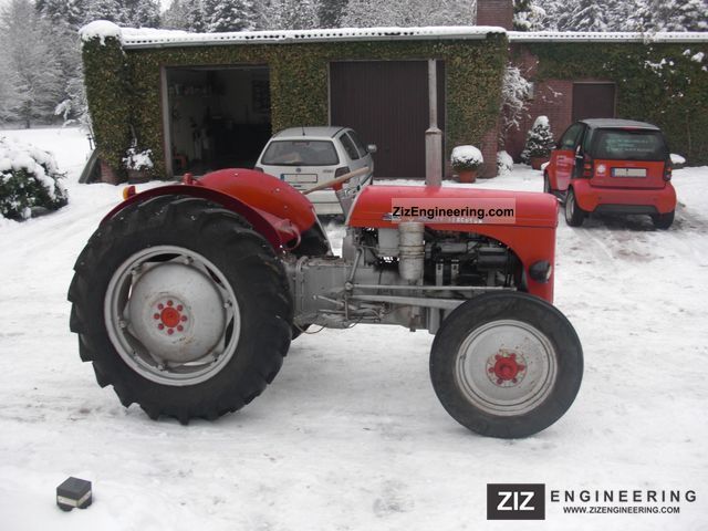 1955 Massey Ferguson TE 20 diesel Agricultural vehicle Tractor photo 1