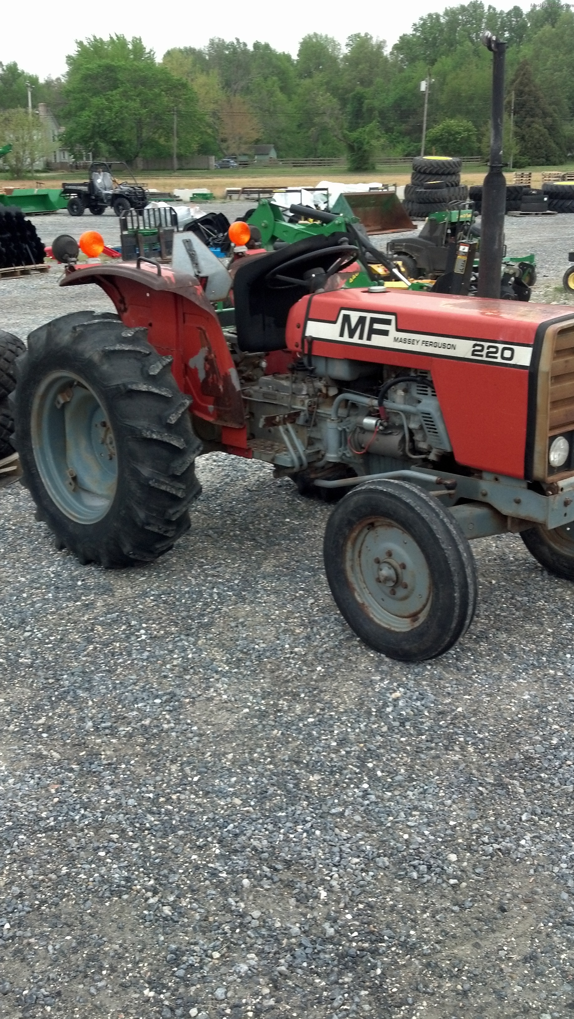 1980 Massey - Ferguson 220 Tractors - Compact (1-40hp.) - John Deere ...