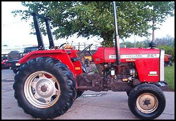 Massey Ferguson 261 Tractor - Attachments - Specs