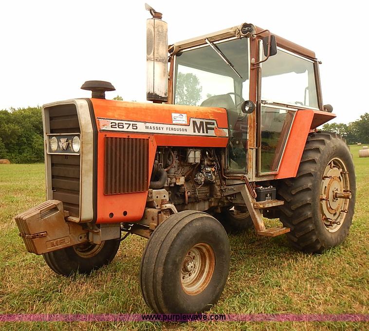 J2181.JPG - 1981 Massey Ferguson 2675 tractor, 8,362 hours on meter ...