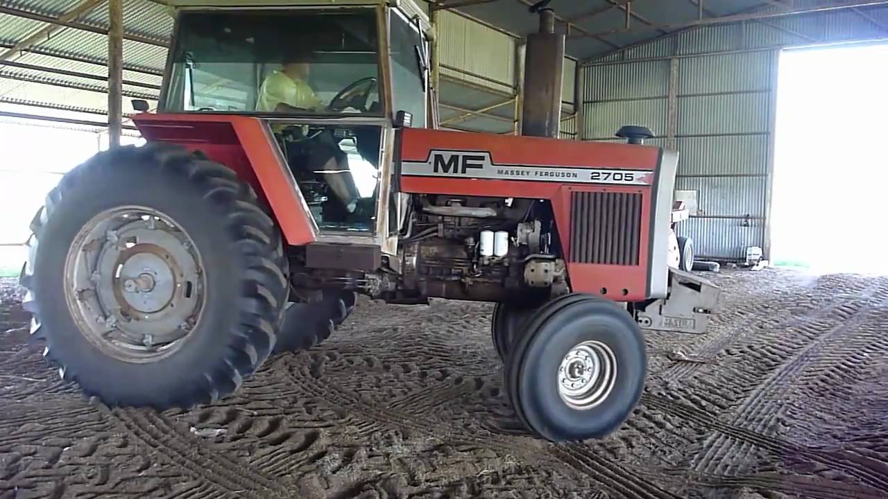 Massey Ferguson 2705 Farm Tractor (HD) - YouTube