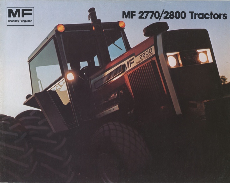 1975 Massey Ferguson 2800/2770 Brochure | Farm Equipment Literature ...