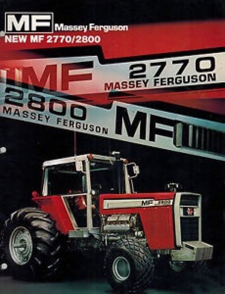 MASSEY-FERGUSON 2770 & 2800 Ad