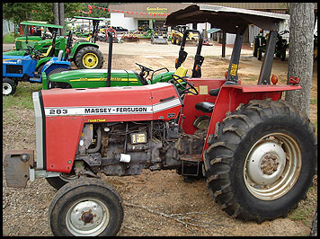 Massey Ferguson 283 Tractor - Attachments - Specs