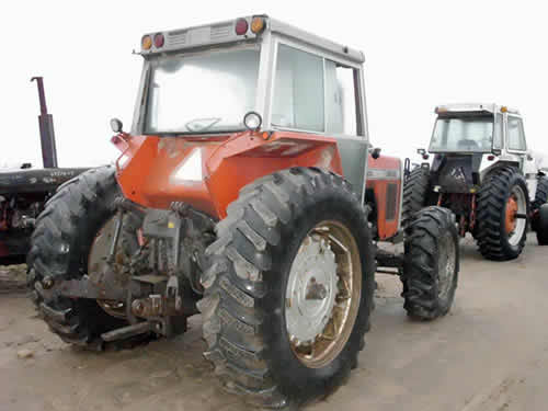 Salvaged Massey Ferguson 3525 tractor for used parts | EQ-25396 | All ...