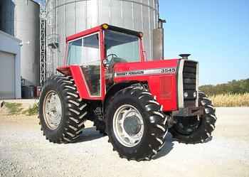 Used Farm Tractors for Sale: 3545 Massey Ferguson 4X4DIESEL (2008-10 ...