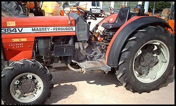Massey Ferguson 354V Tractor - Attachments - Specs