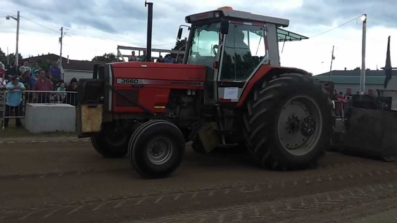 ... de tracteurs Saint-Pascal de Kamouraska Massey Ferguson 3660 - YouTube