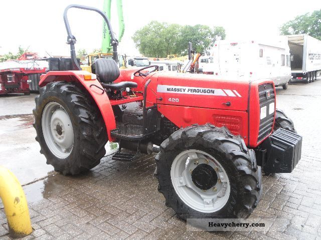 2008 Massey Ferguson 420 4x4 40 kmh Agricultural vehicle Tractor photo ...