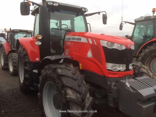 Massey Ferguson 7618EF Dyna 6 4WD Tractor For Sale, Second-hand - 2014 ...