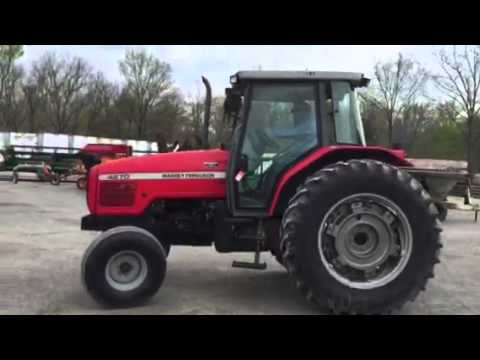 Lot 100 Spring Equipment Consignment Auction - 2001 MF 4270 Tractor ...