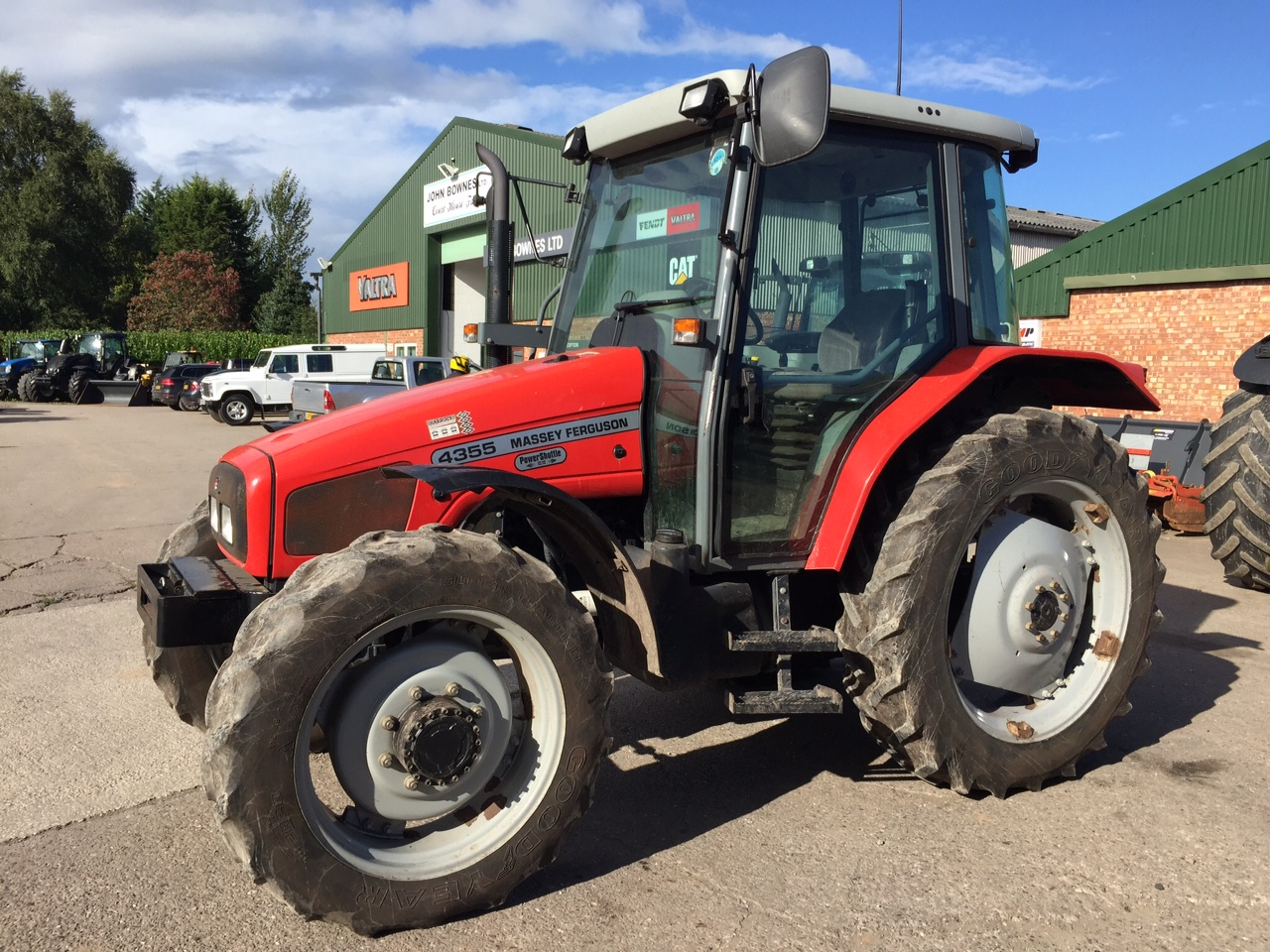MASSEY FERGUSON 4355 - John Bownes | New and used Tractors, New Valtra ...