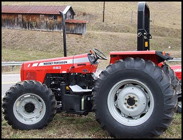 Massey Ferguson 563 Tractor - Attachments - Specs