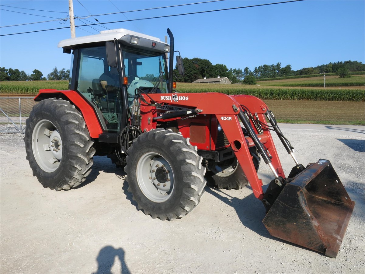 2006 MASSEY-FERGUSON 593 Tractors - 40 HP to 99 HP For Auction At ...