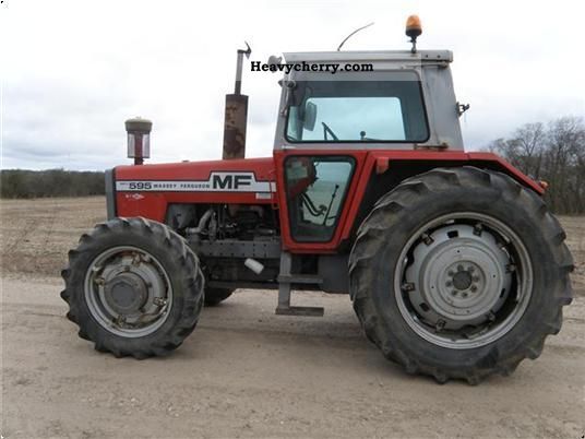 Massey Ferguson 595 MK2 4x4 1980 Agricultural Tractor Photo and Specs
