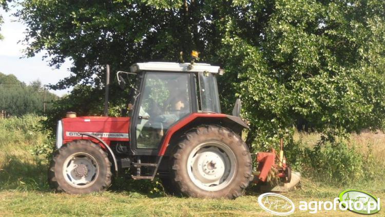 Zdjęcie traktor Massey Ferguson 6110 + Kosiarka Rotacyjna #376529
