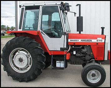 Massey Ferguson 670 Tractor - Attachments - Specs