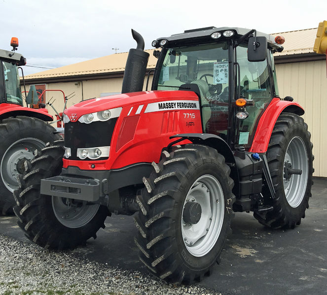 2016 Massey-Ferguson 7715 Tractor #XG-X70B22LA413A CRESTON Ohio ...