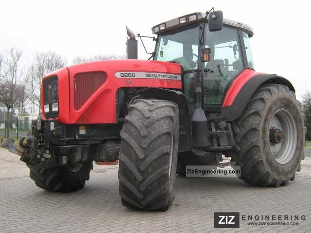 Massey Ferguson MF 8280 Xtra 2002 Agricultural Tractor Photo and Specs