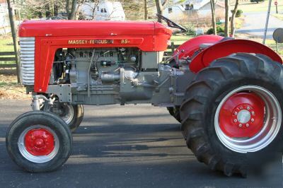 Massey ferguson 85 tractor restored 62 hp no