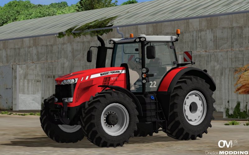 Massey Ferguson 8737 V1 - LS15 Mod | Mod for Farming Simulator 15 | LS ...