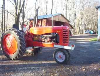 Original Ad: This is a Massey Harris 44-6 continental 6 cyl. set up ...