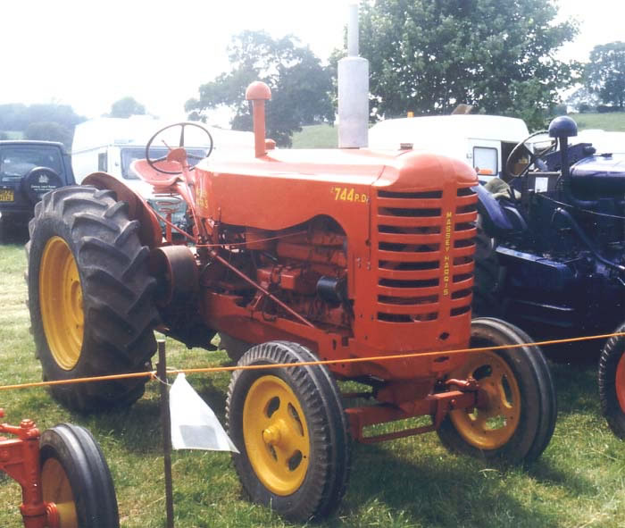 The Massey-Harris Model 744 PD Tractor was first produced in limited ...