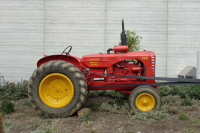 Tractor Sunshine Massey Harris 745 | Flickr - Photo Sharing!