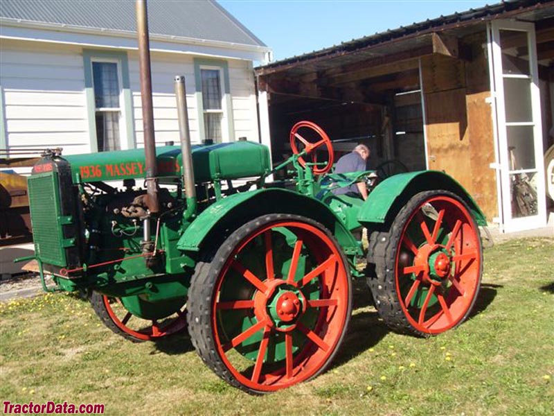 Massey Harris GP number 303001 at the Taihape Museum in New Zealand ...