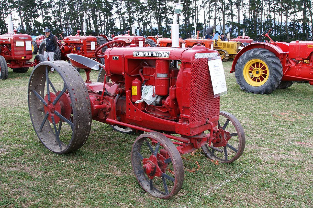 1938 McCormick-Deering W-12 Tractor. | Seen at the Vintage M ...